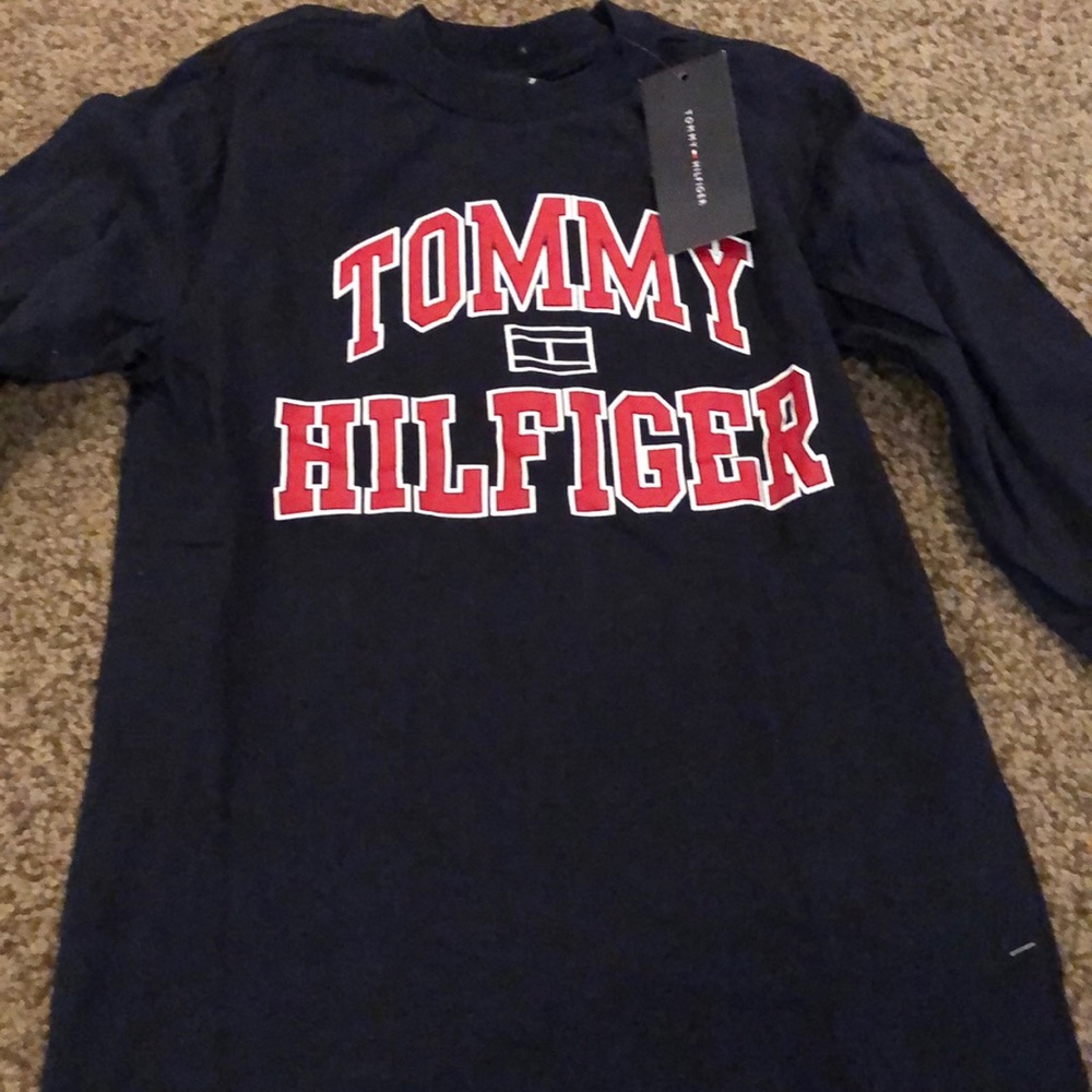 Brand new long sleeved Tommy Hilfiger shirt